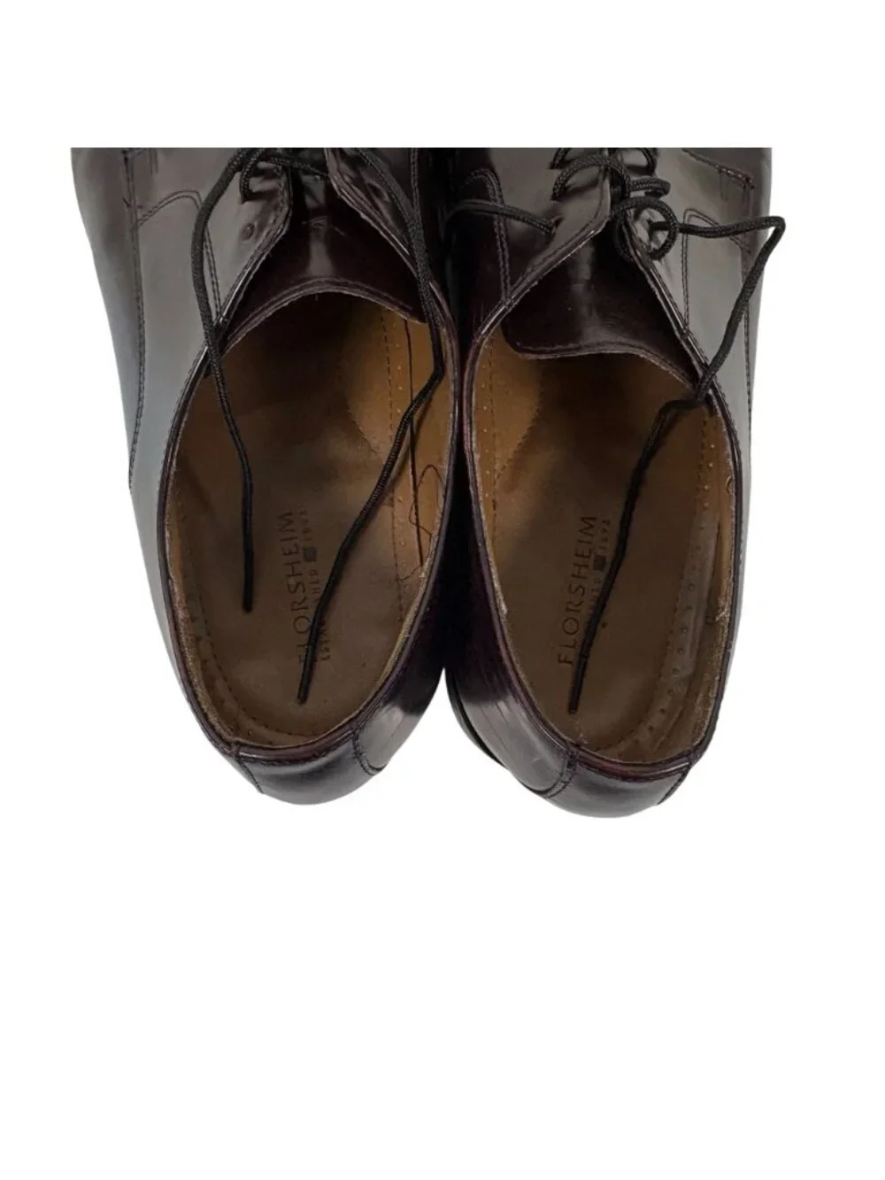 Florsheim Broxton Cap Toe Oxford Shoes Mens Size 11.5 D Black Leather